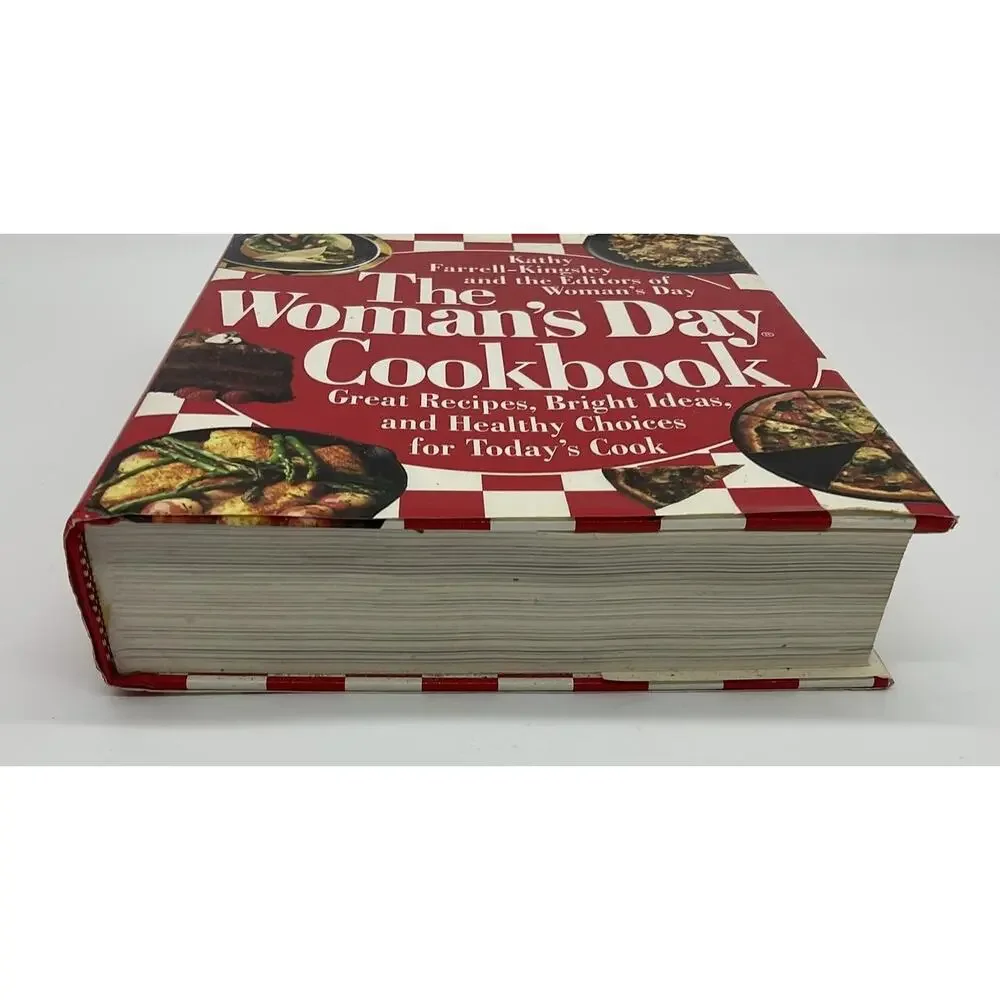Vintage The Woman's Day Cookbook Farrell-Kingsley Hardcover Healthy Recipes 1995
